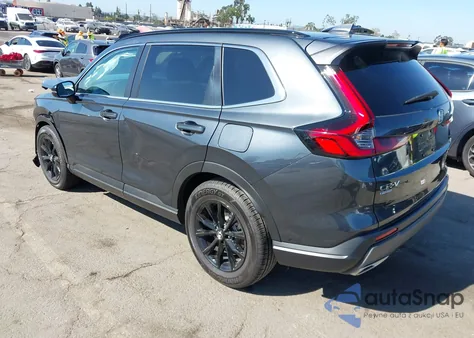 2025 Honda Cr-V Hybrid Sport-L из США, поврежденный, VIN 7FARS5H87SE028153